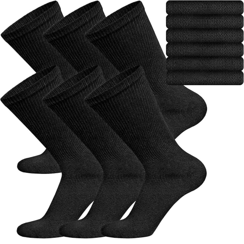 6 Pairs Non Binding Neuropathy Socks