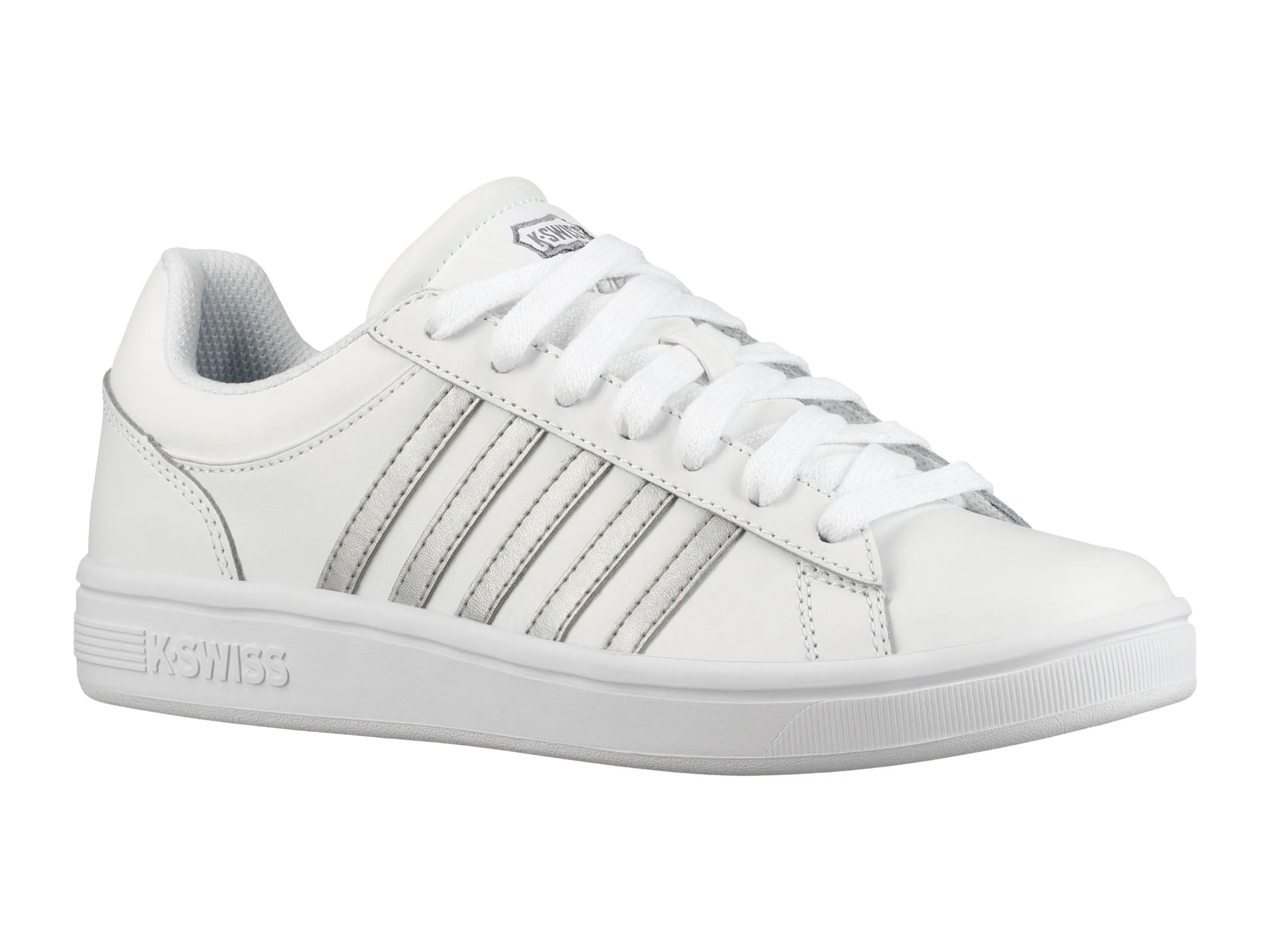 96154-150-M | COURT WINSTON | WHITE/WHITE/SILVER