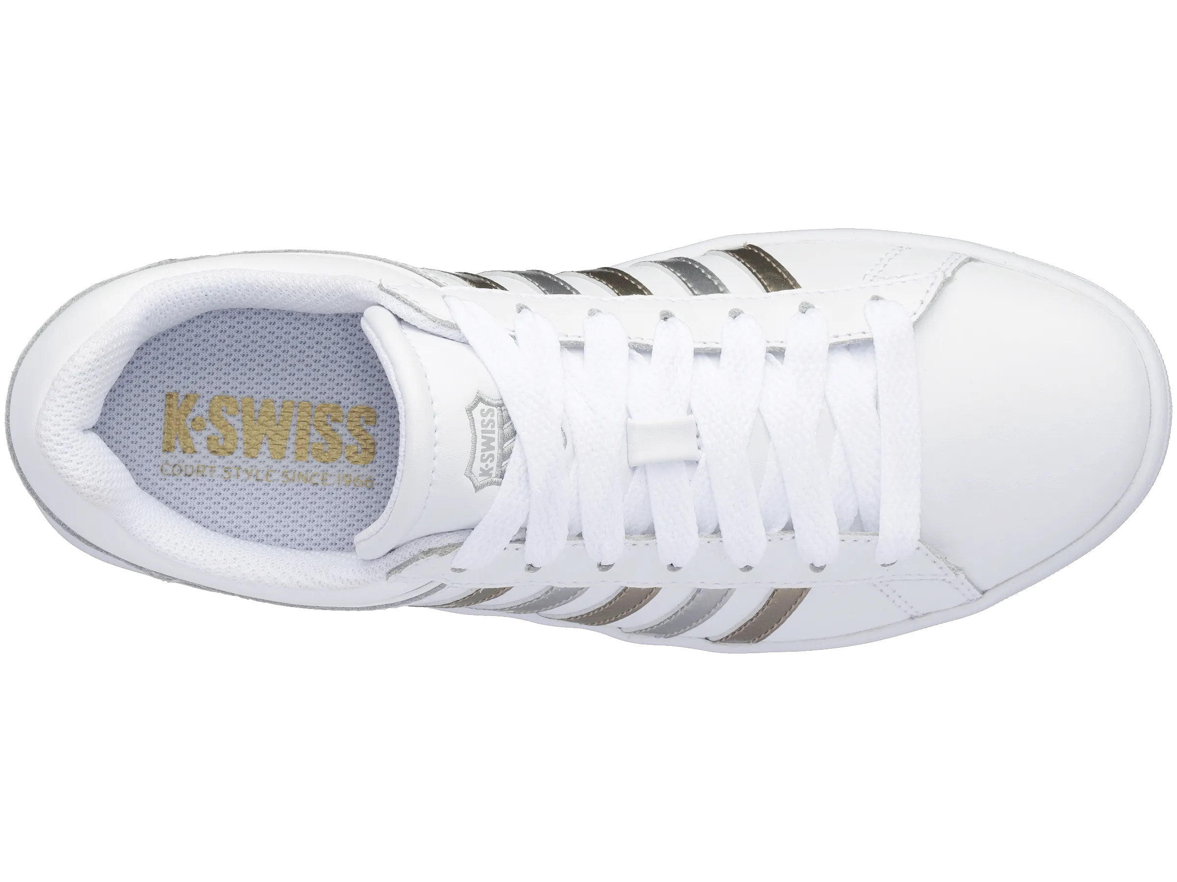 96154-923-M | COURT WINSTON | WHITE/SILVER/GOLD