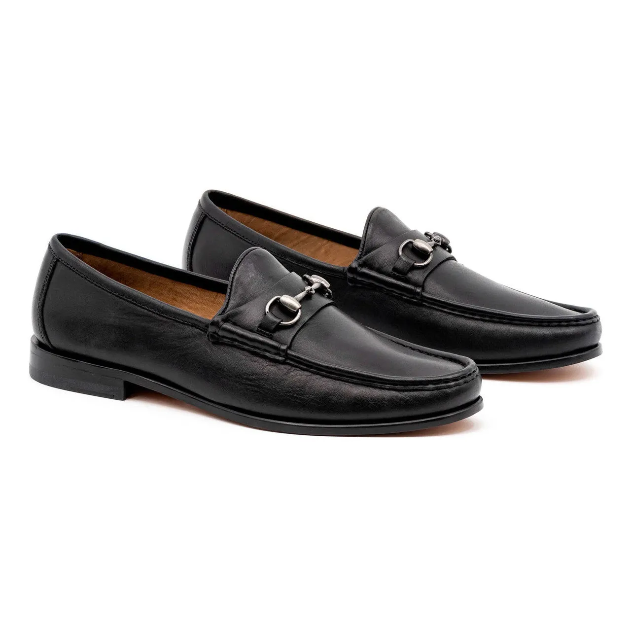 Addison Horse Bit Loafer (Black)