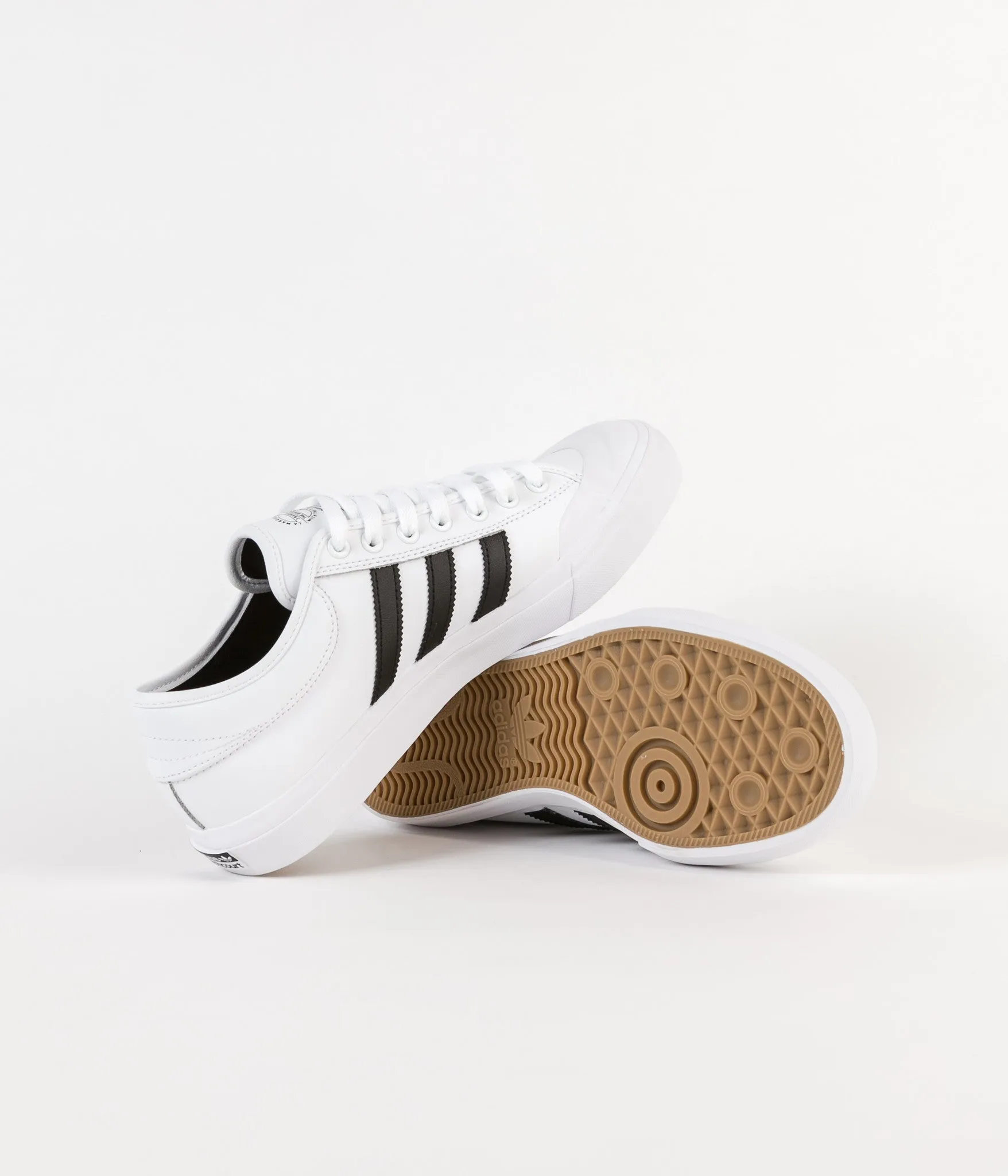 Adidas Matchcourt Adv Shoes - White / Core Black / Gum4