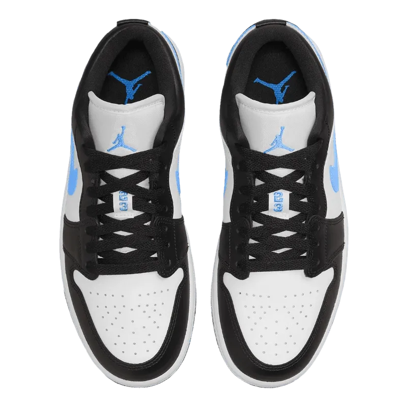 Air Jordan 1 Low Black University Blue