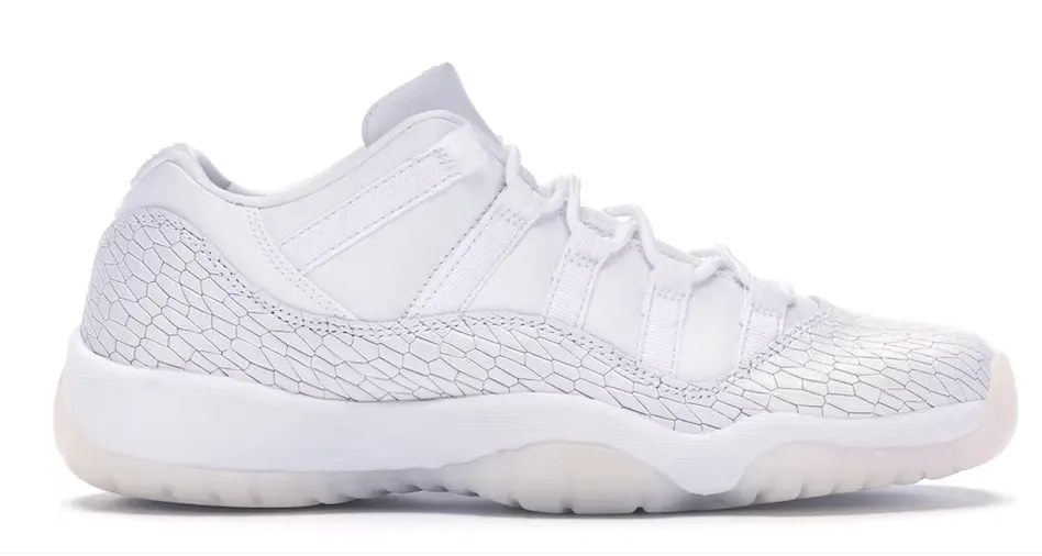 Air Jordan 11 Retro Low Heiress Pure Platinum (GS)