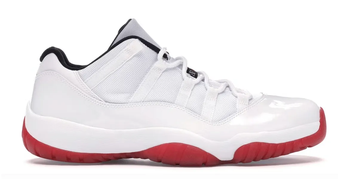 Air Jordan 11 Retro Low White Red (2012)