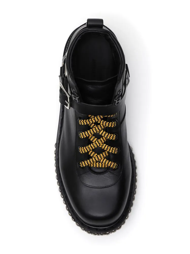 Alexander McQueen Studded Strap Boots