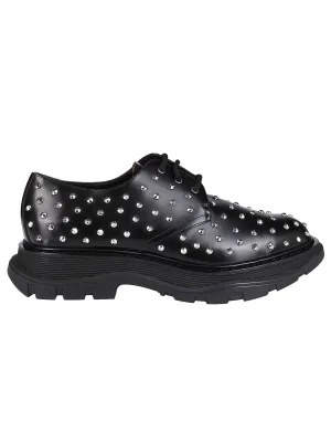 Alexander McQueen Studded Tread Derby Shoes