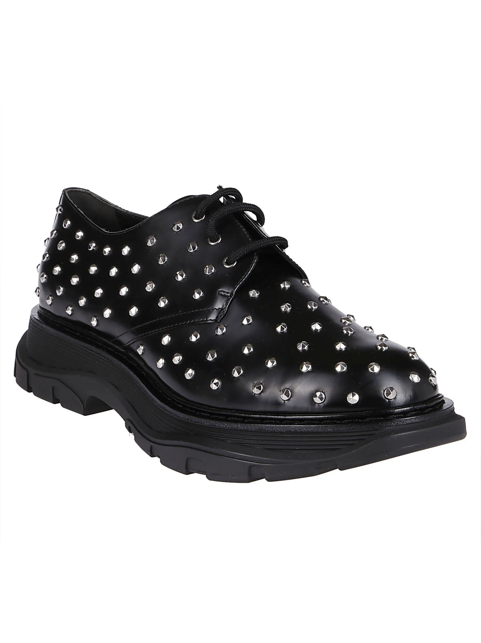 Alexander McQueen Studded Tread Derby Shoes