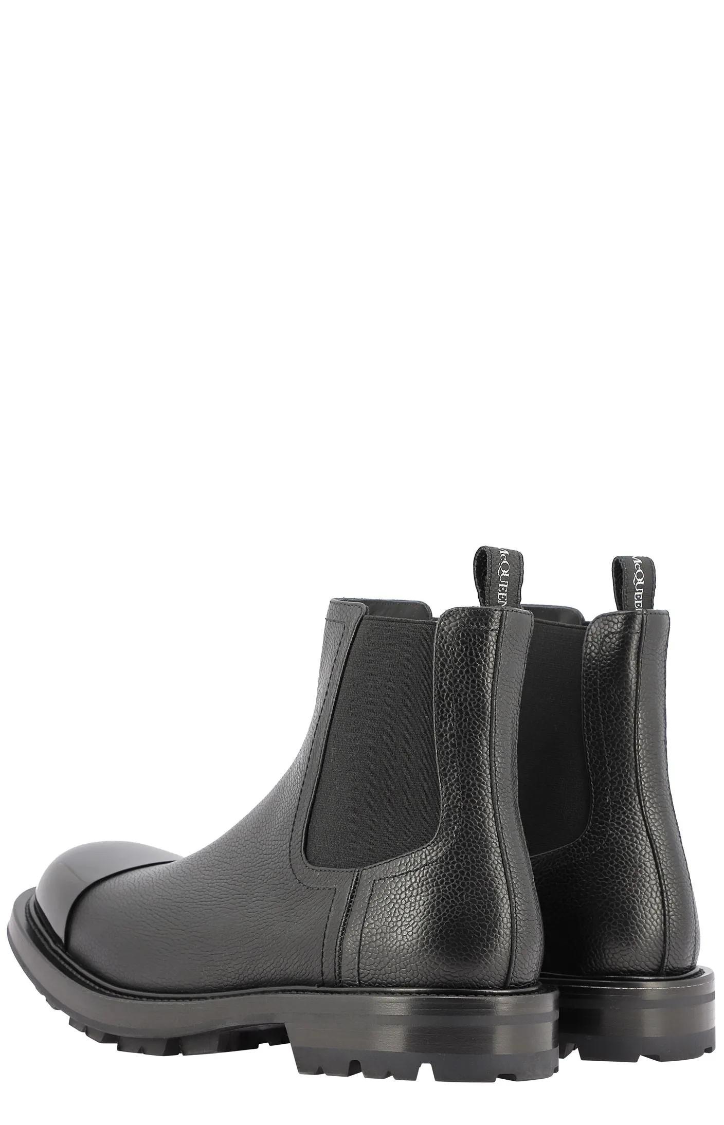 Alexander McQueen Toe-Cap Ankle Boots