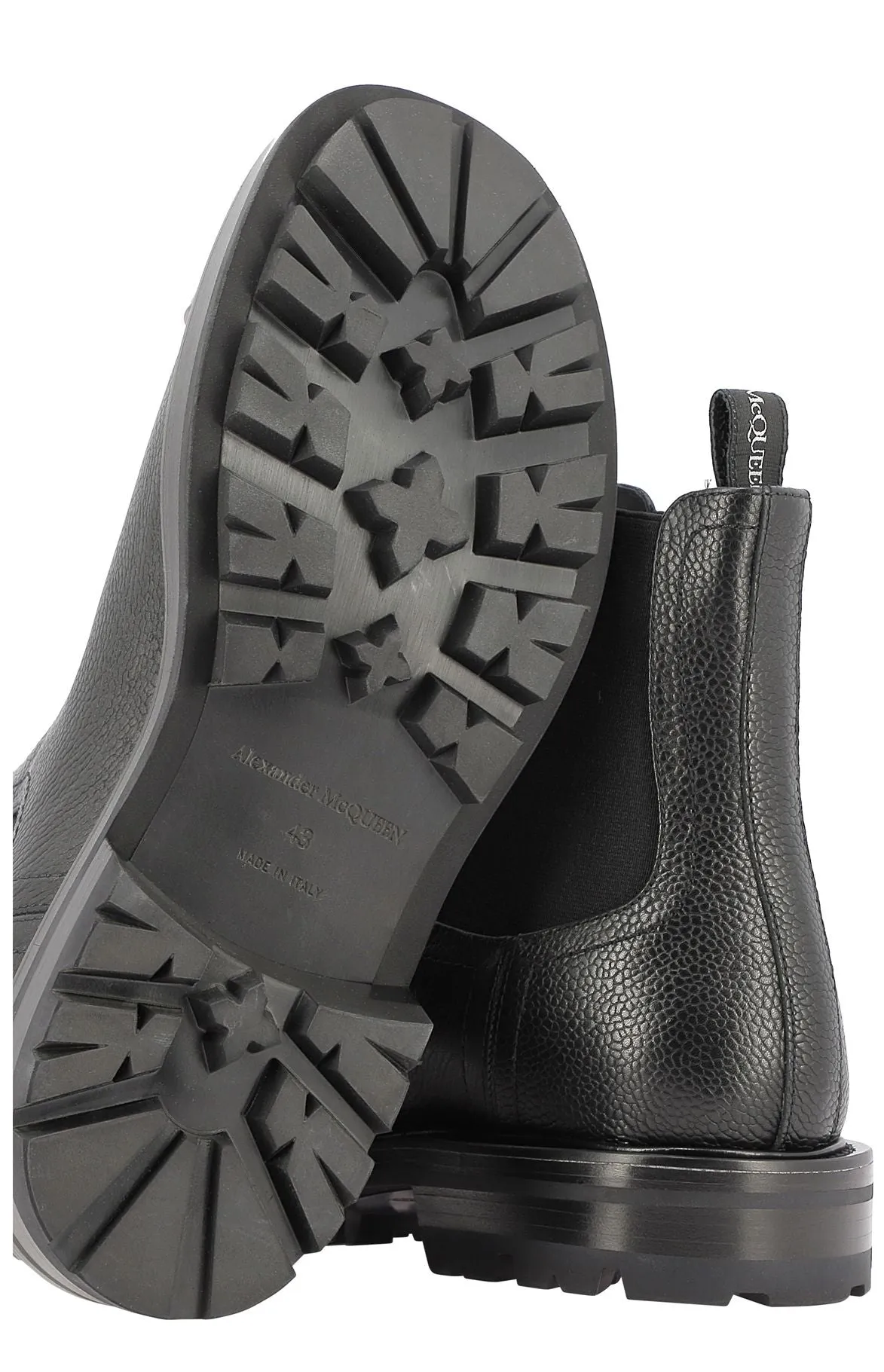 Alexander McQueen Toe-Cap Ankle Boots