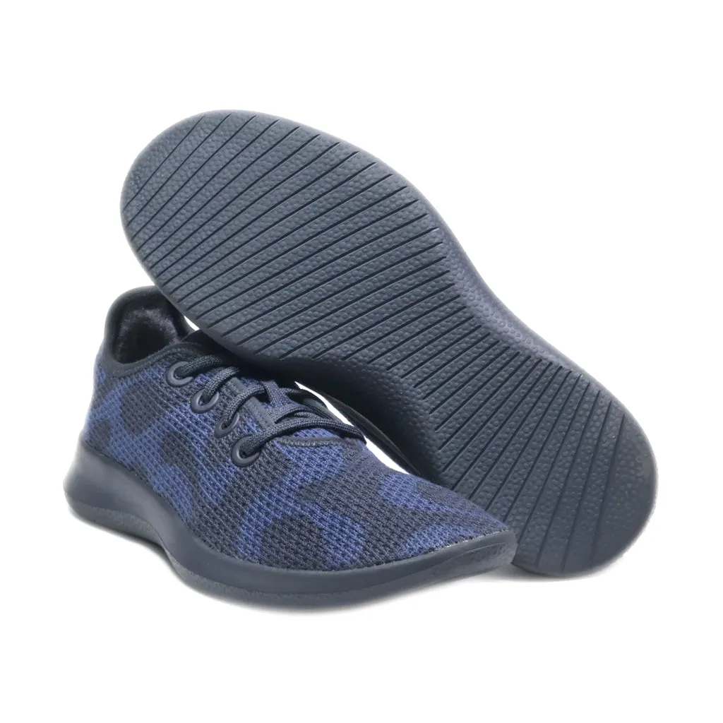 Allbirds Tree Runner Low-Top Sneakers Fabric Blue Colour For Women