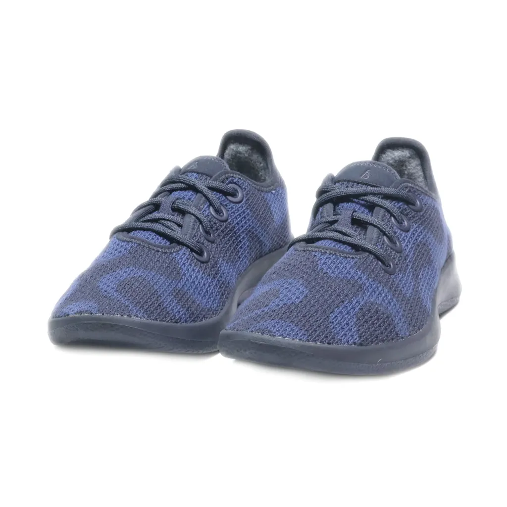 Allbirds Tree Runner Low-Top Sneakers Fabric Blue Colour For Women