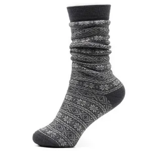 Alpaca Wool Nordic Crew Sock