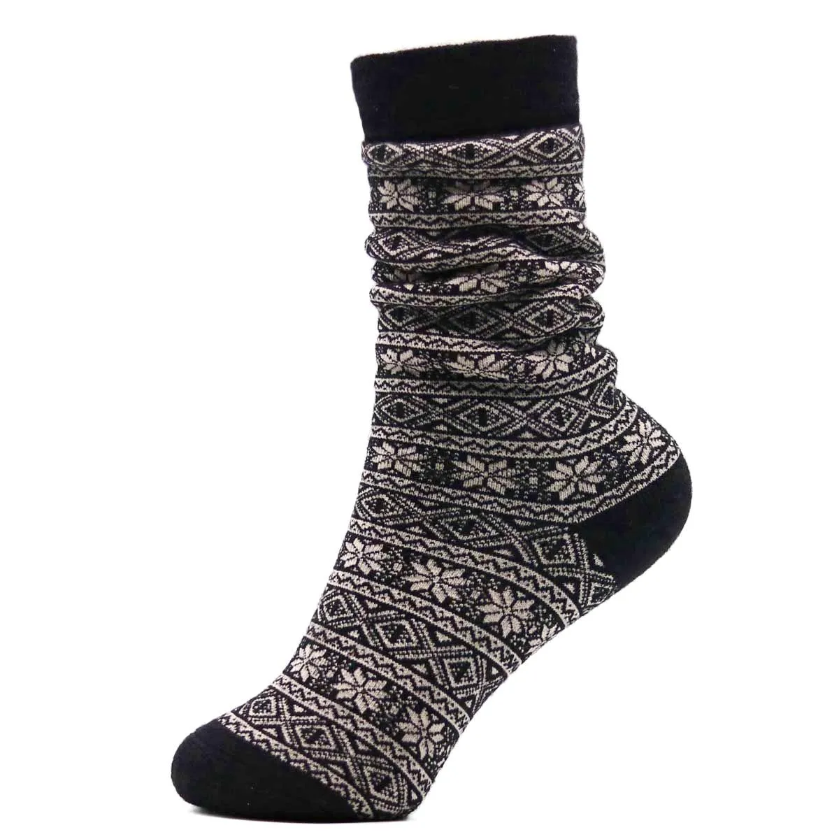 Alpaca Wool Nordic Crew Sock