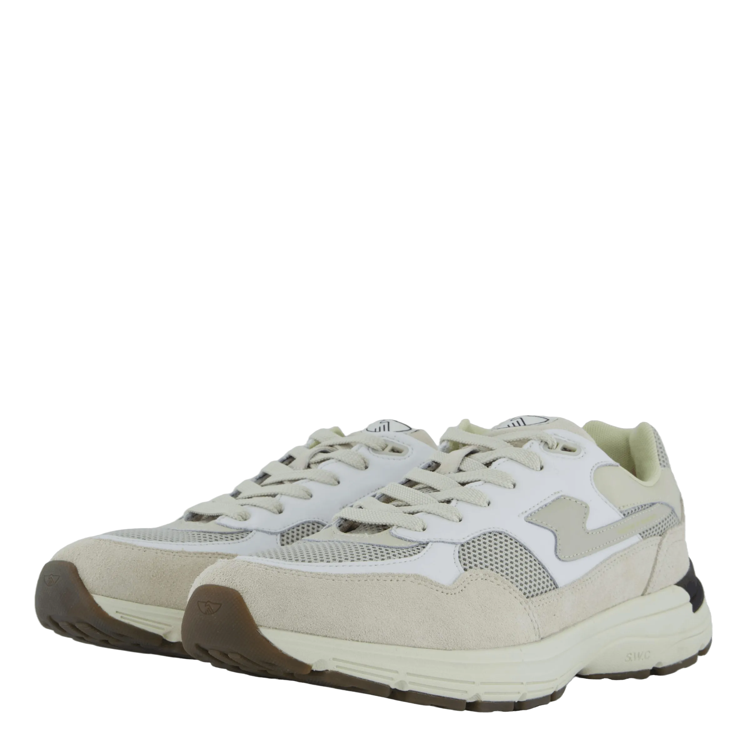 Amiel S-strike Suede Mix White Ecru