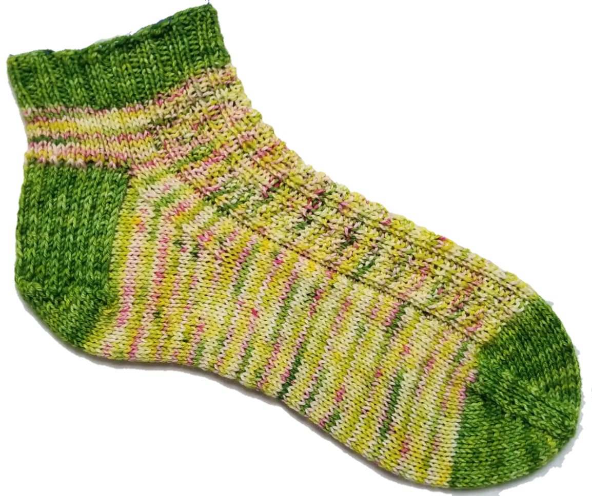 Arethusa Falls Sock PDF Knitting Pattern