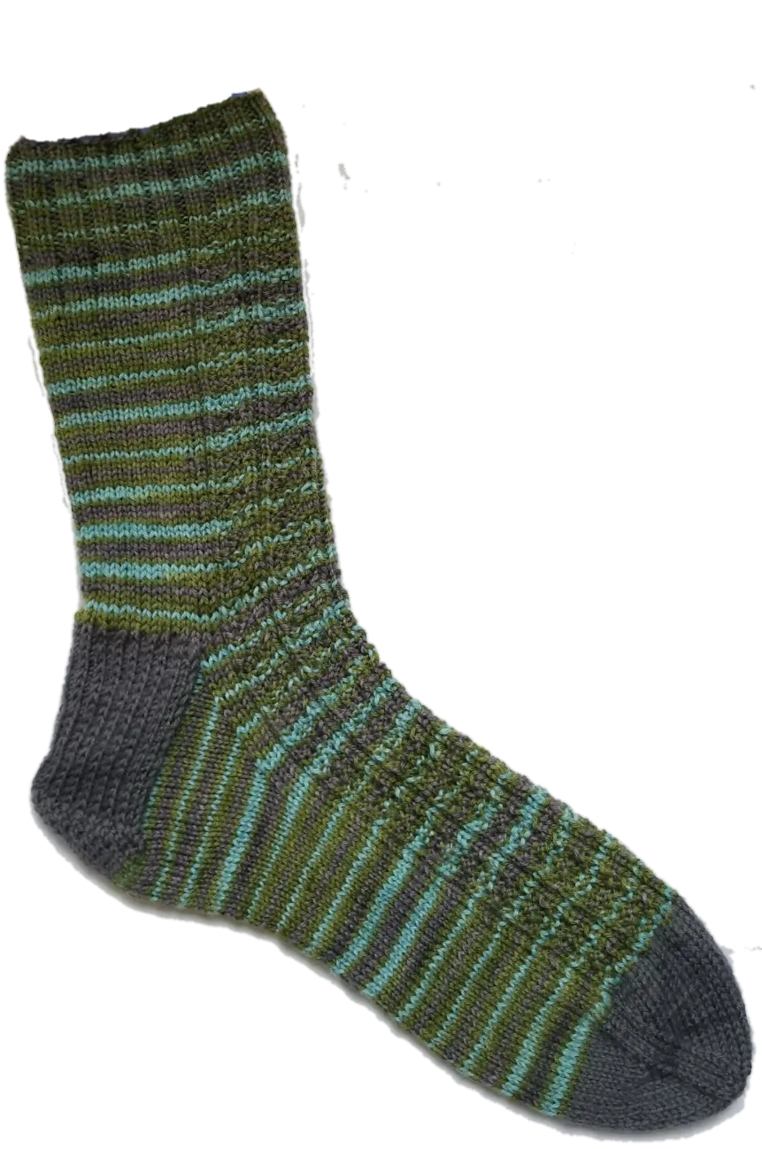 Arethusa Falls Sock PDF Knitting Pattern