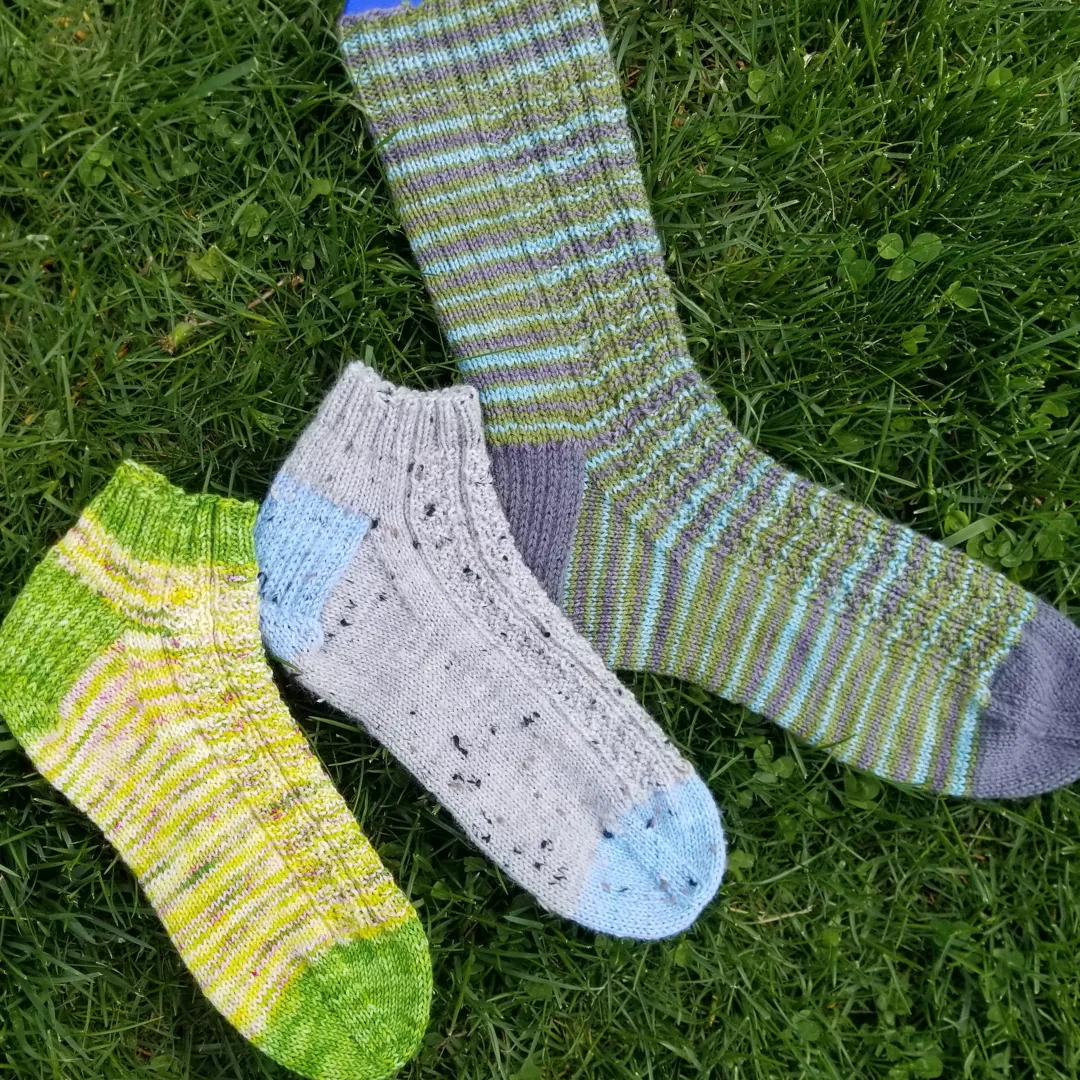 Arethusa Falls Sock PDF Knitting Pattern