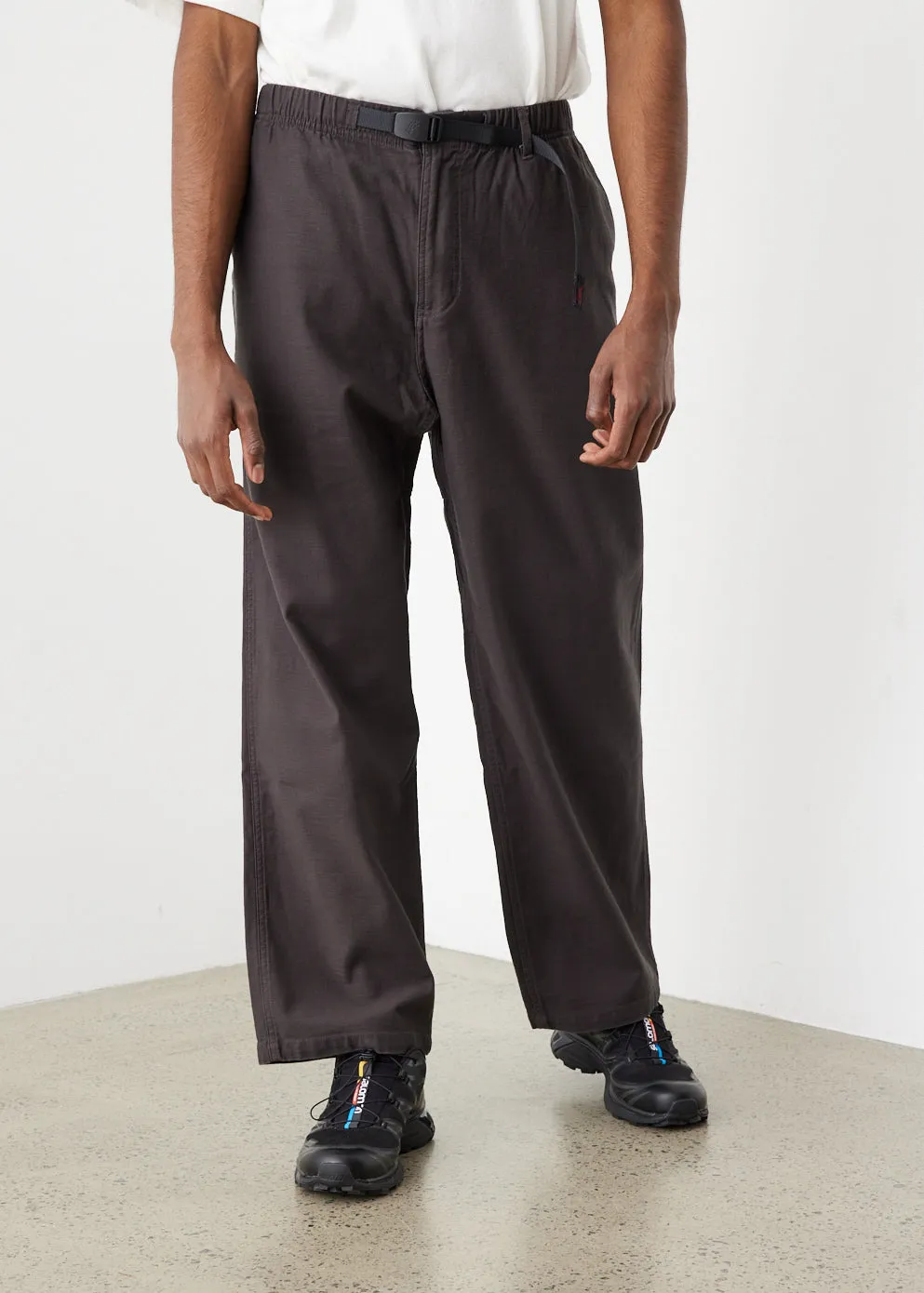 Back Satin Wide Pants