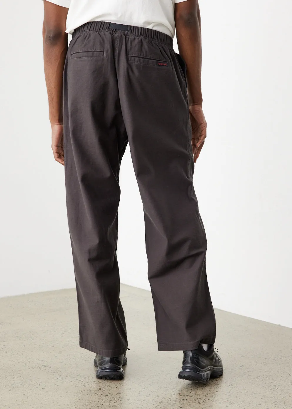 Back Satin Wide Pants