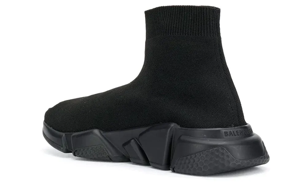 Balenciaga Speed 2.0 LT Black Knit Upper with Rubber Sole