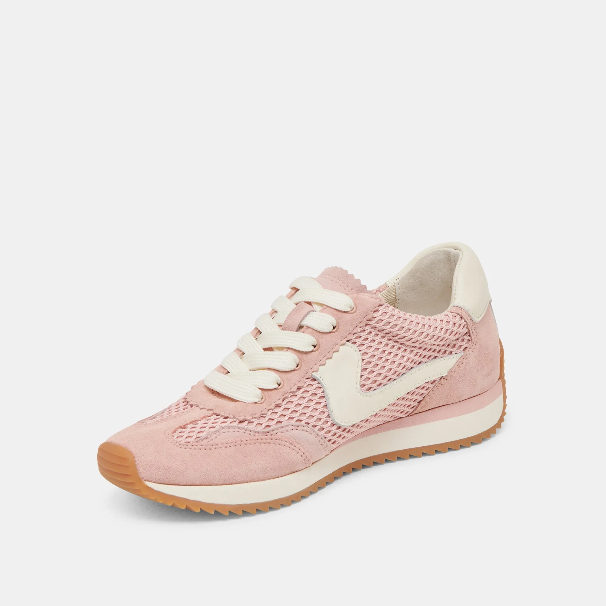 B.NTCD MESH SNEAKERS ROSE WOVEN MESH