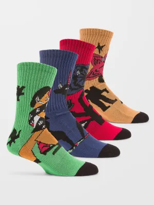 Bob Mollema Socks (4 pieces) - ASSORTED COLORS