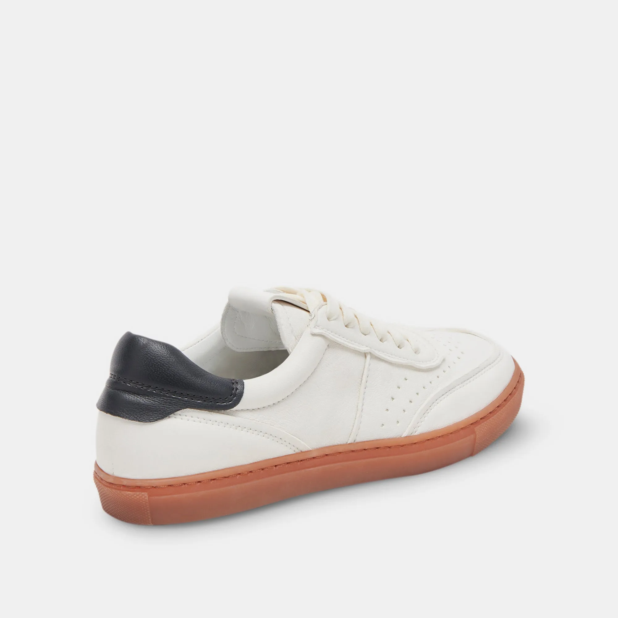 BODEN SNEAKERS WHITE BLACK LEATHER