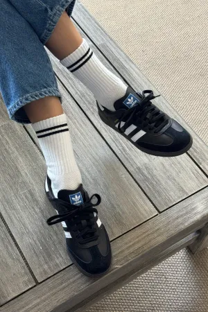 Boyfriend Sock - Classic White