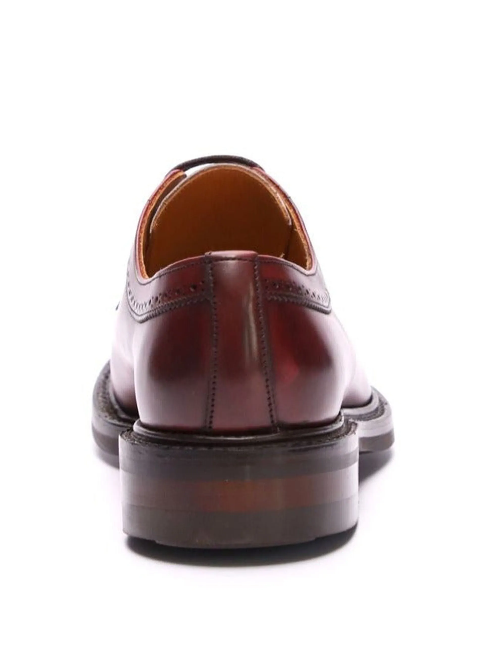 Burgundy Sophie Derby shoes