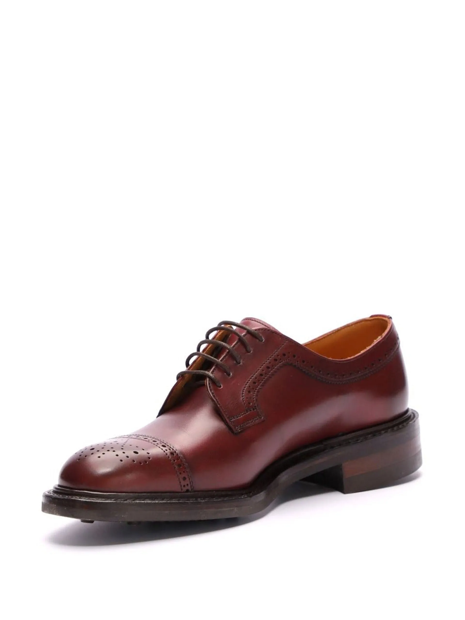 Burgundy Sophie Derby shoes