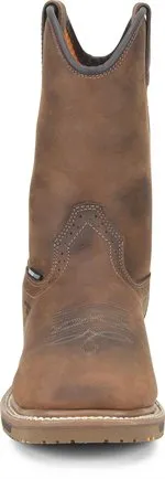 'Carolina' Men's 10" Anchor WP Comp Toe - Crazy Horse Tan