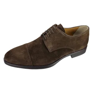 Cashmere Suede Cap Toe Lace Up