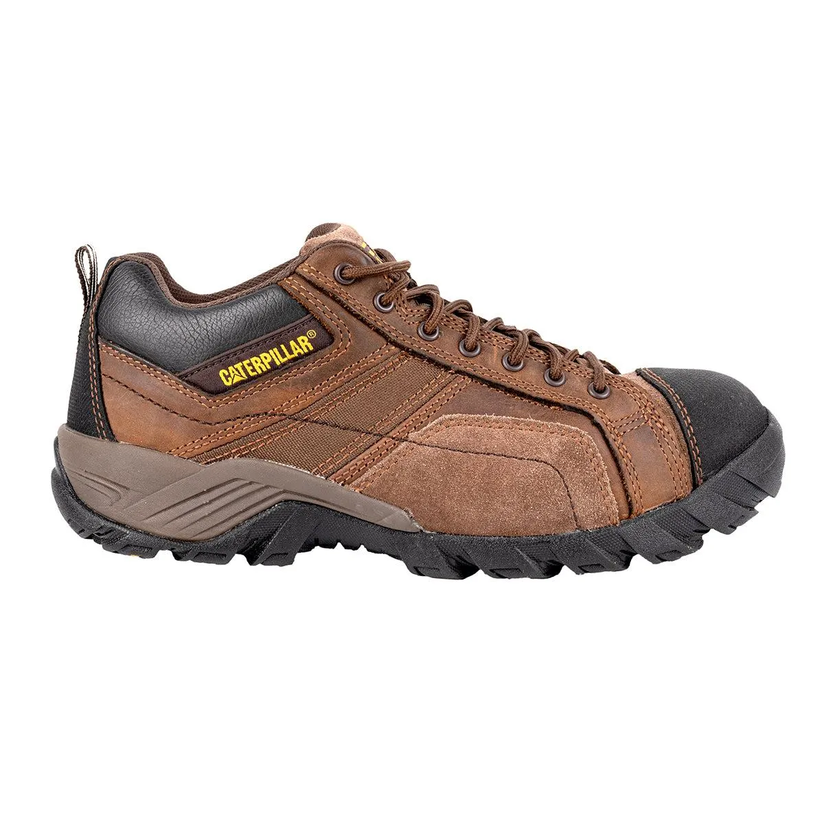 Caterpillar Argon Composite Sport Shoes Leather Brown Colour For Men