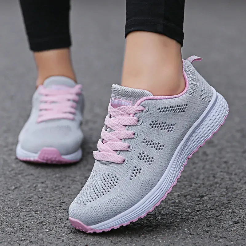 Chic Breathable Mesh Sneakers for Women