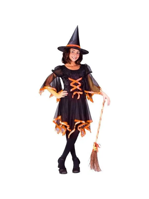 Childs Ribbon Witch Costume