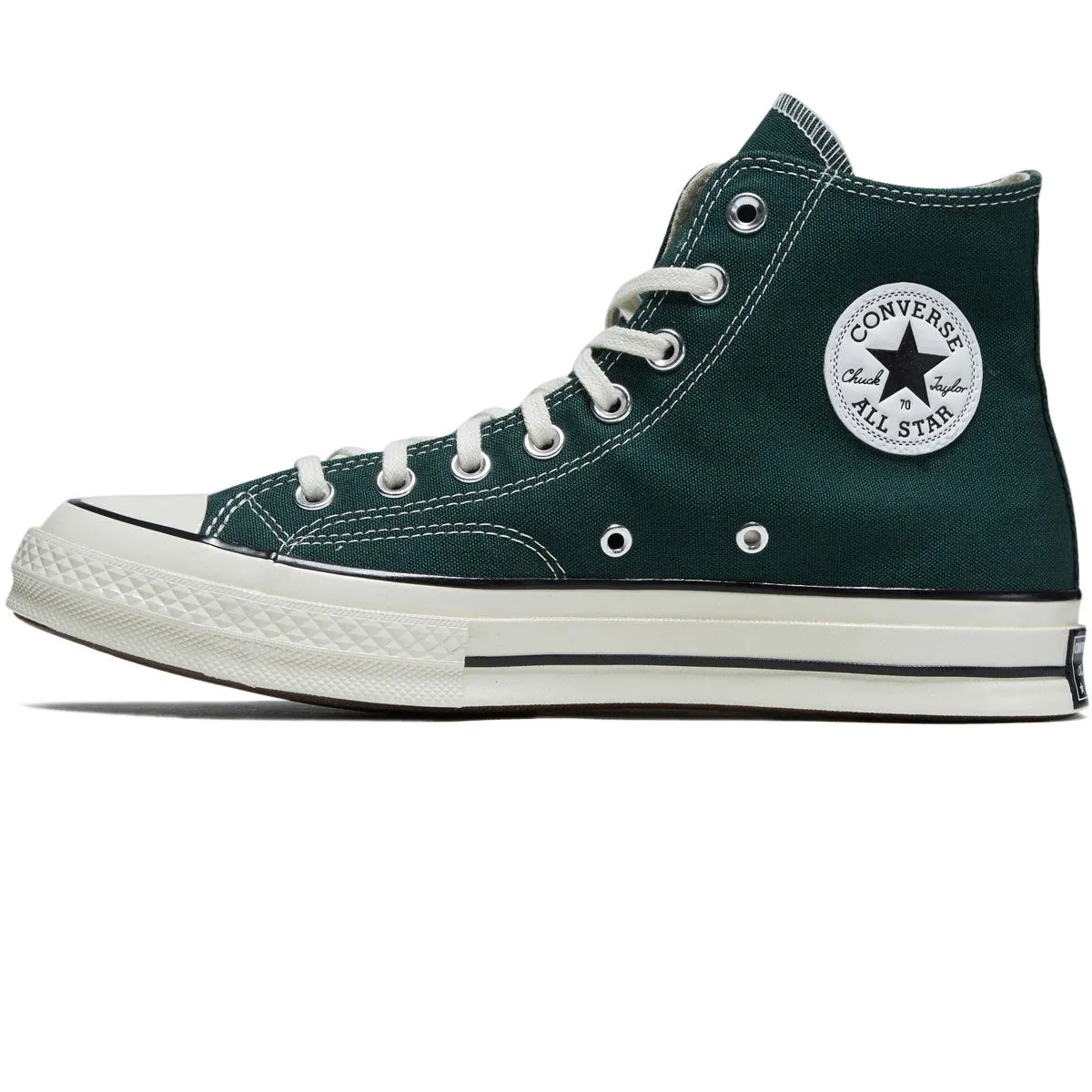 Converse Chuck 70 Hi Shoes - Green Envy/Egret/Black