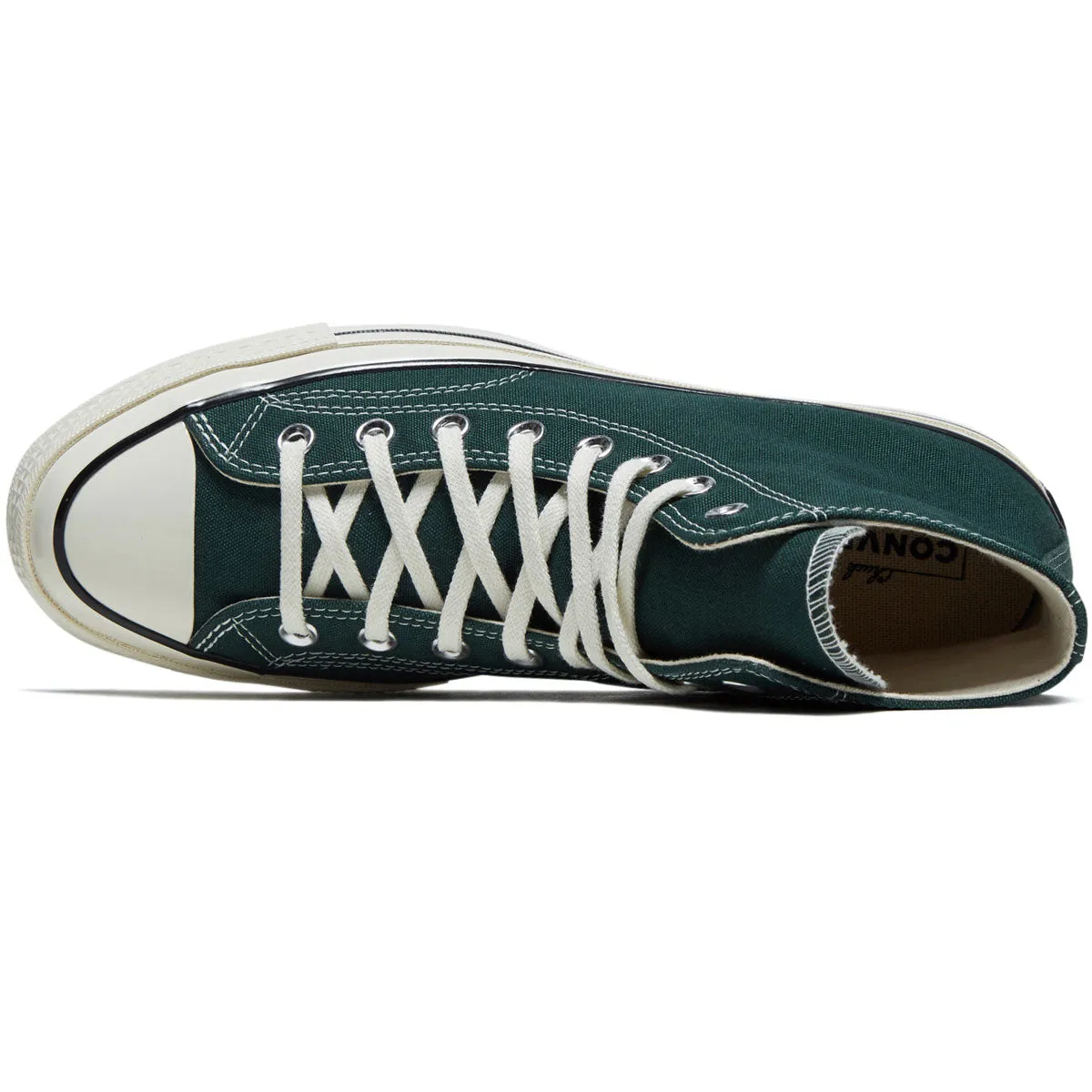 Converse Chuck 70 Hi Shoes - Green Envy/Egret/Black