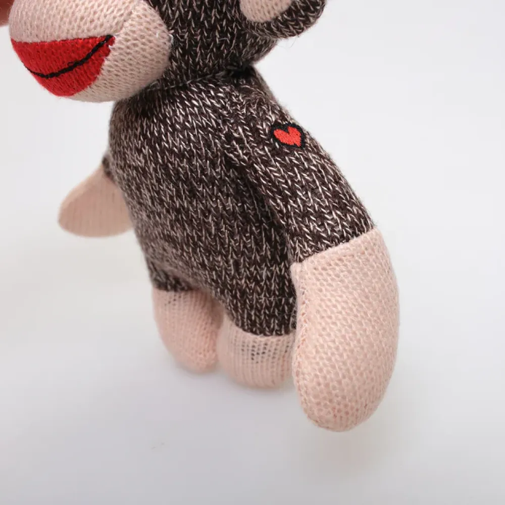 Curioso Sock Monkey 6”