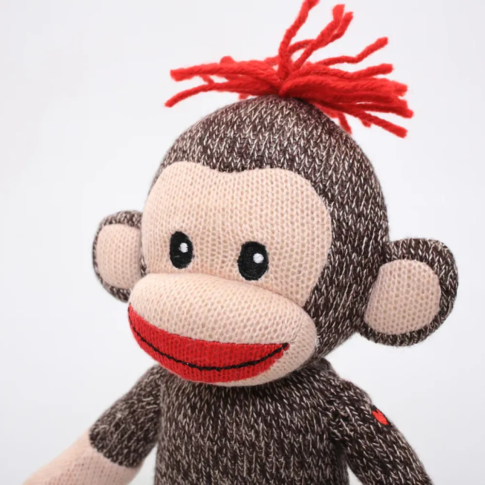 Curioso Sock Monkey 6”