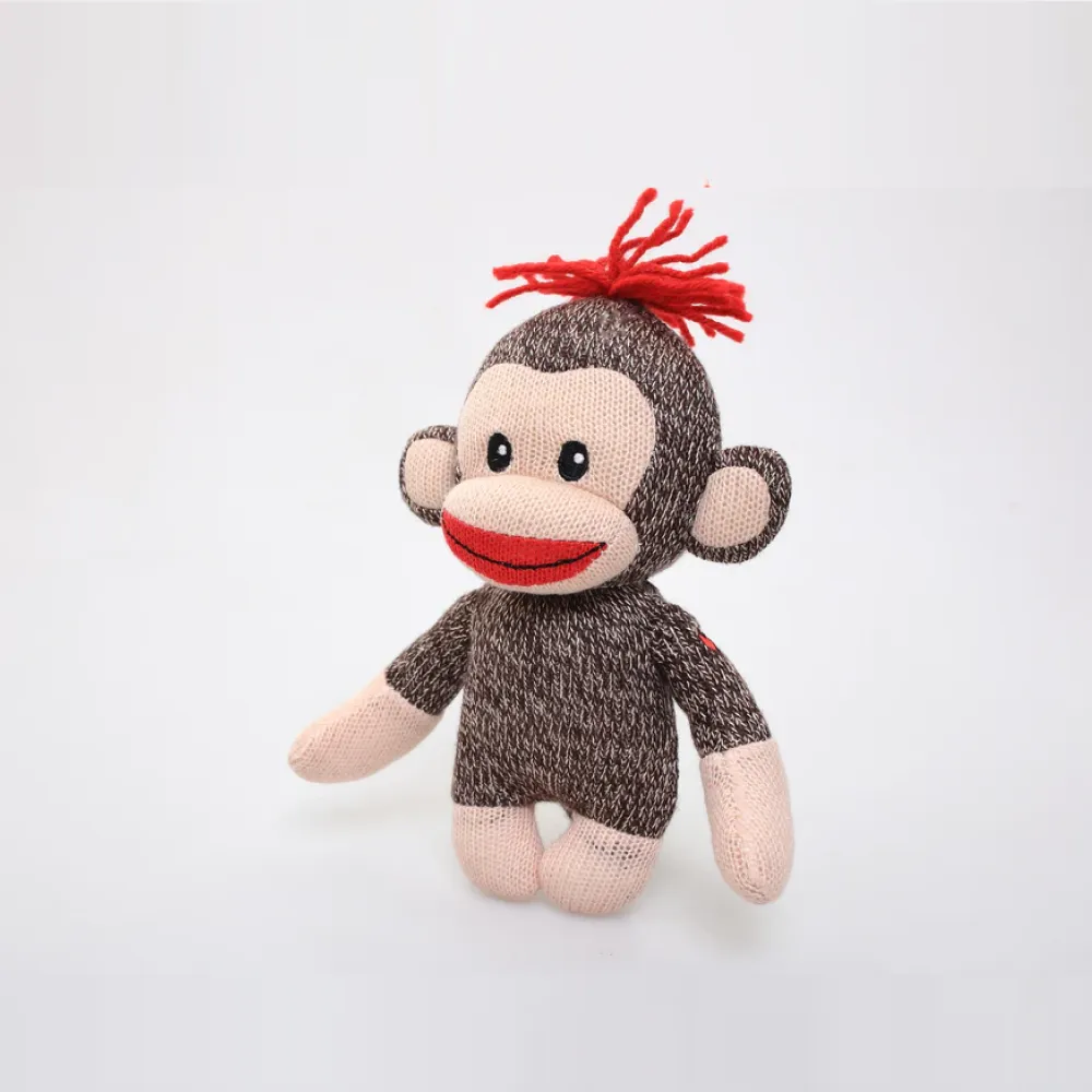 Curioso Sock Monkey 6”