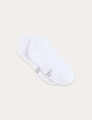 Cushioned Ankle Socks - White