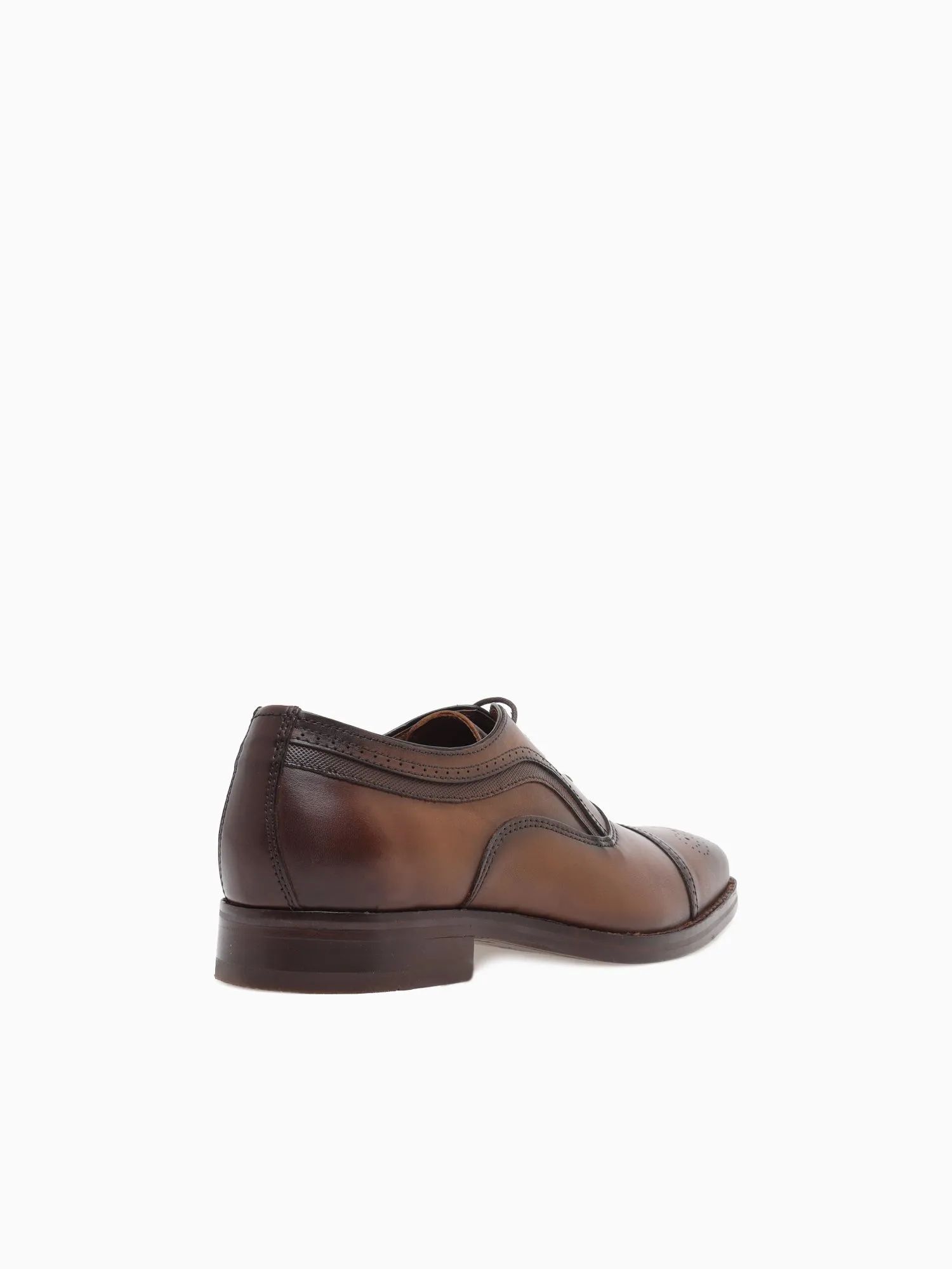 Danridge Cap Toe Tan Leather