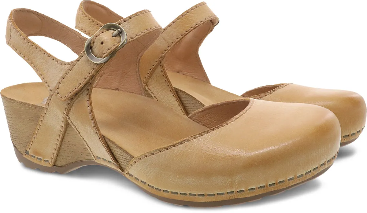 'Dansko' Women's Tiffani - Tan Milled Burnished