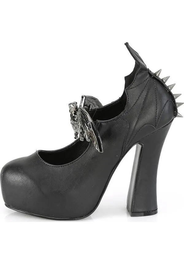 DEMON-18 [Black] | HEELS [PREORDER]