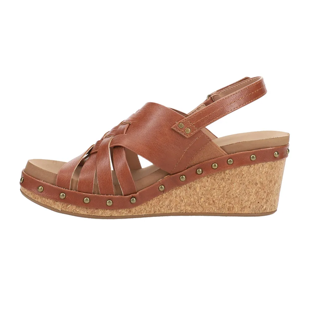 Dream Weaver Studded Wedge Sandals