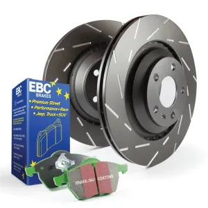 EBC Brakes S2KF1422 S2 Kits Greenstuff 2000 and USR Rotors