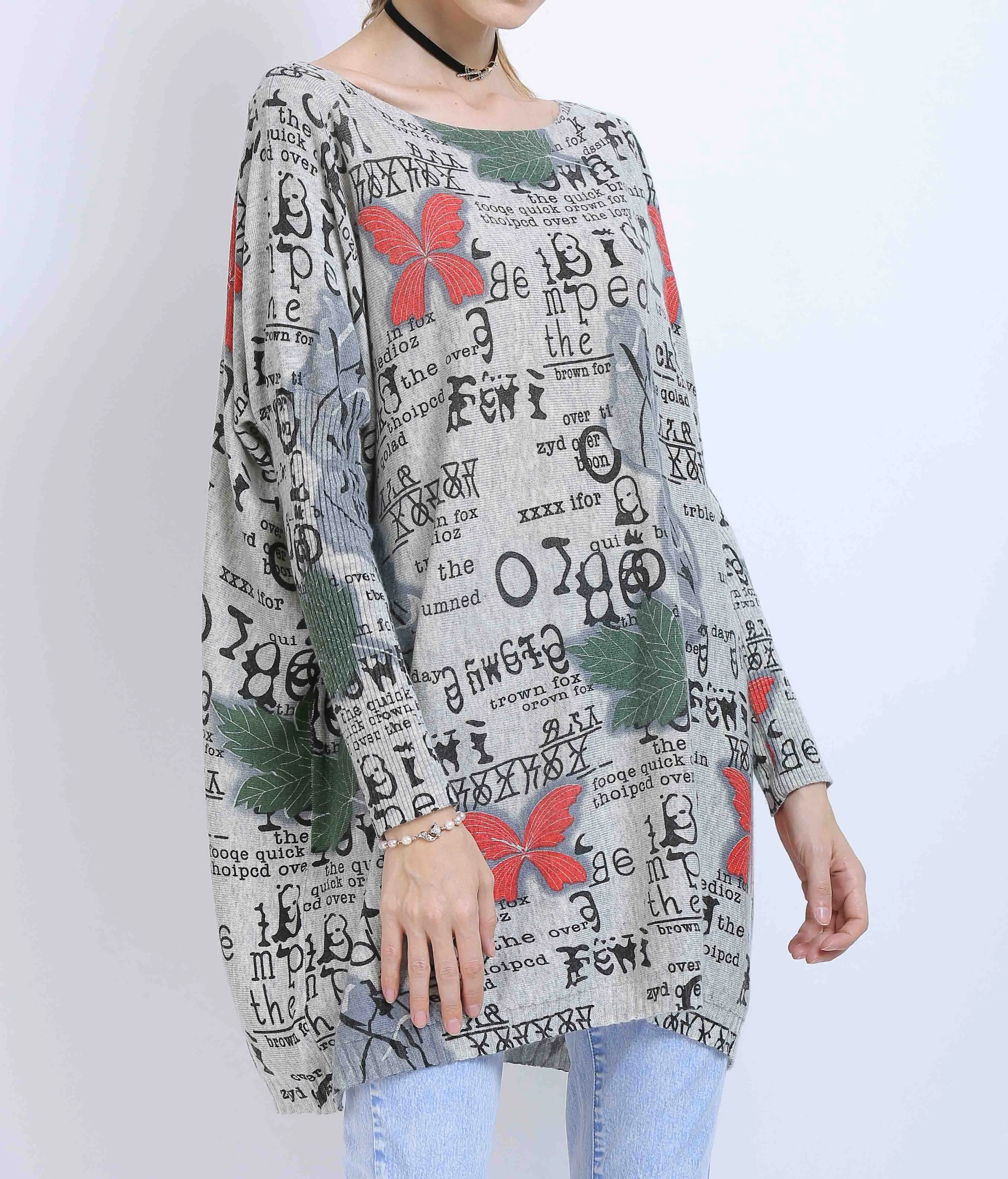 ellazhu Casual Sweater Sweatshirts DH24