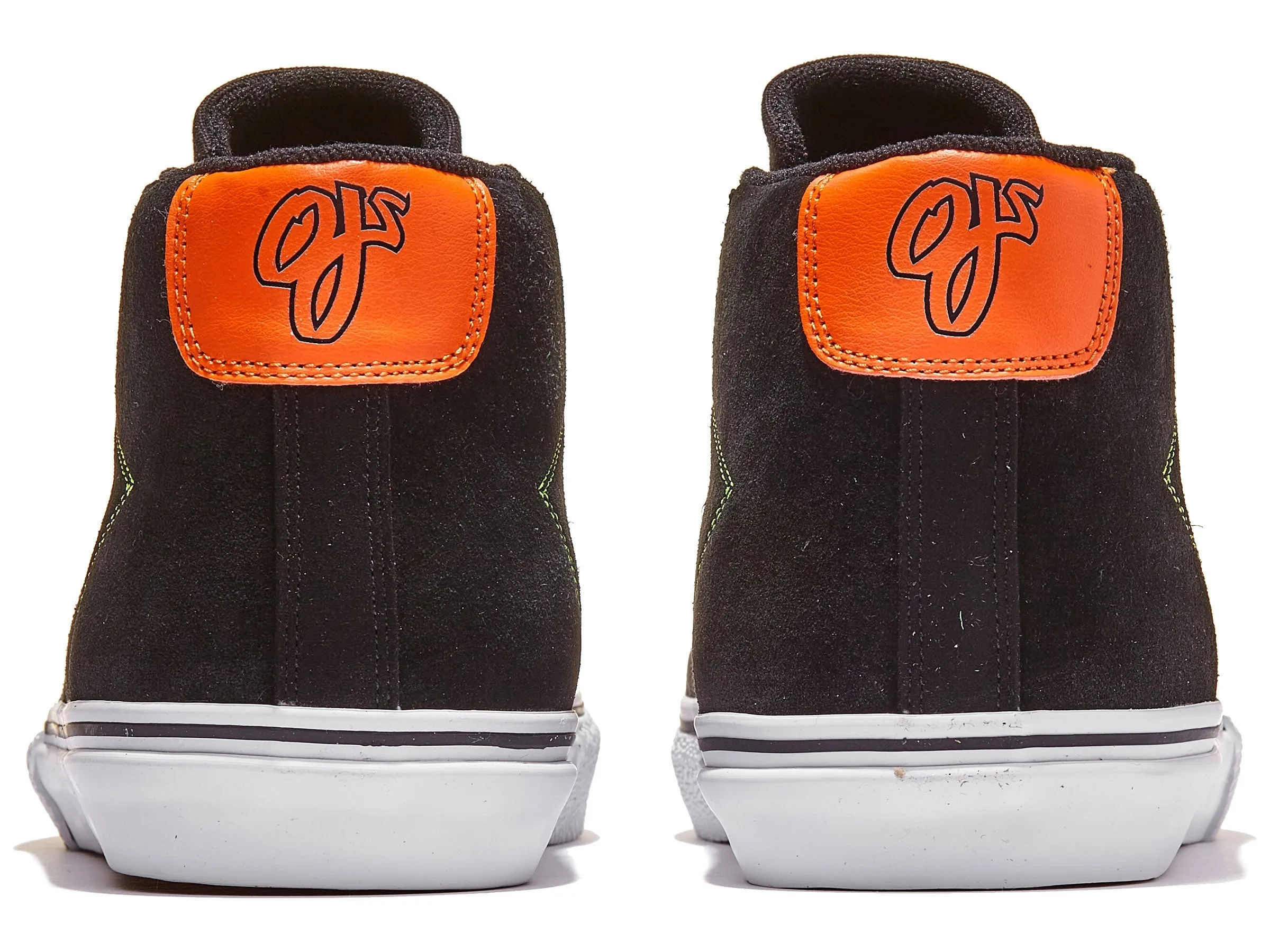 Emerica Omen Hi x OJ Shoes Skate Shoes - Black