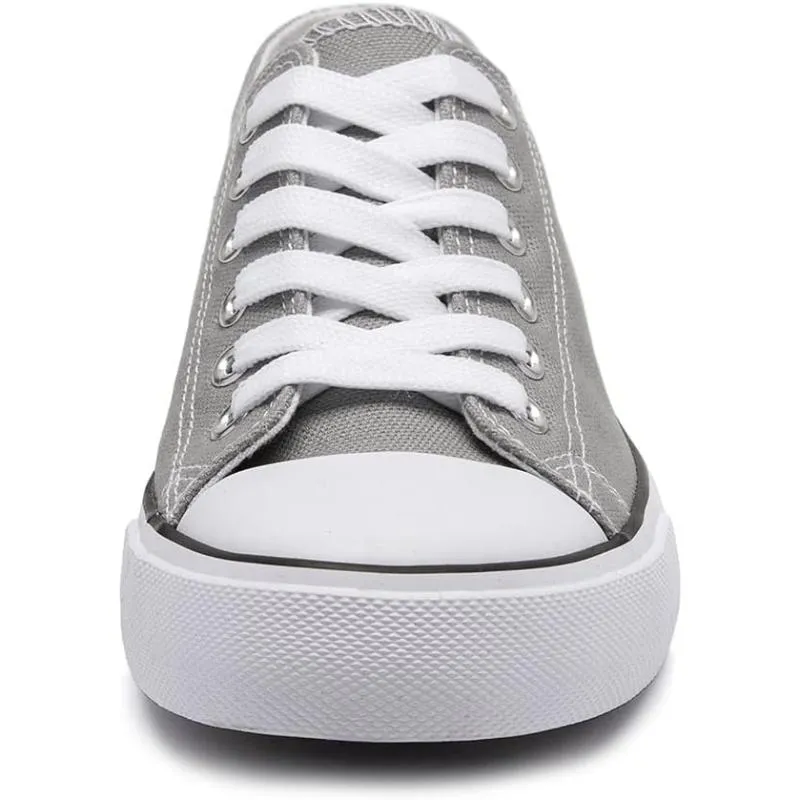 Essential Canvas Lace Up Trainers For Men