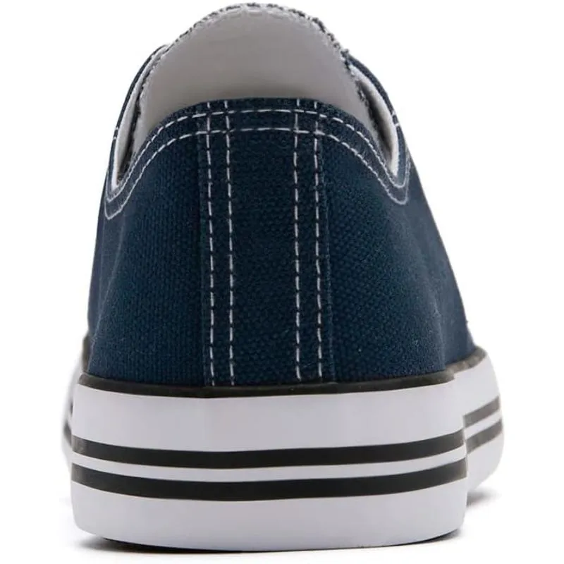 Essential Canvas Lace Up Trainers For Men